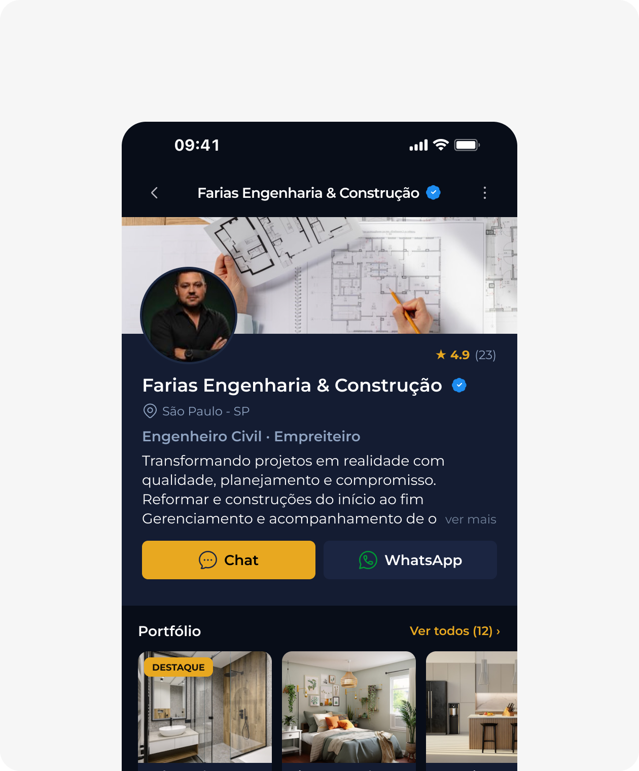 Aki Tem Obra Contractor Profile & Reviews