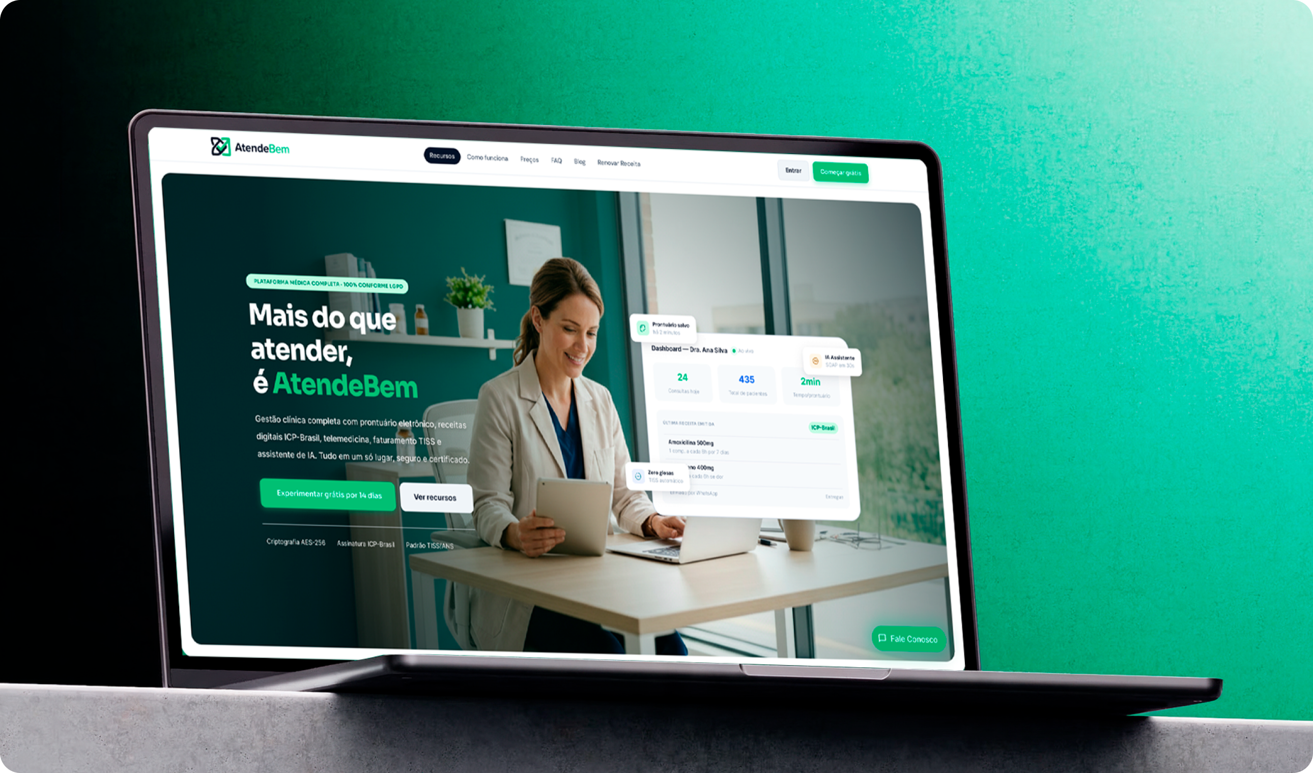 Atende Bem Clinical Ecosystem Showcase