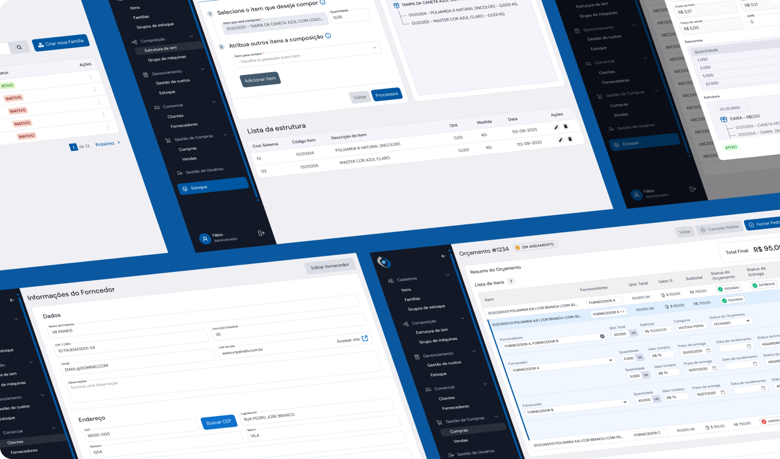 Elloflex Desktop ERP Showcase