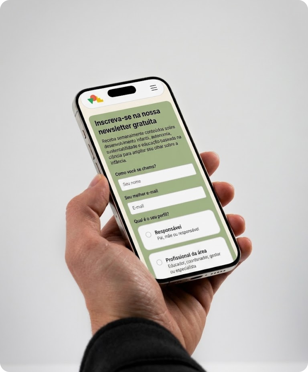 VOE Educacional Mobile Mockup